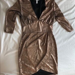 Rose Gold Cocktail Dress